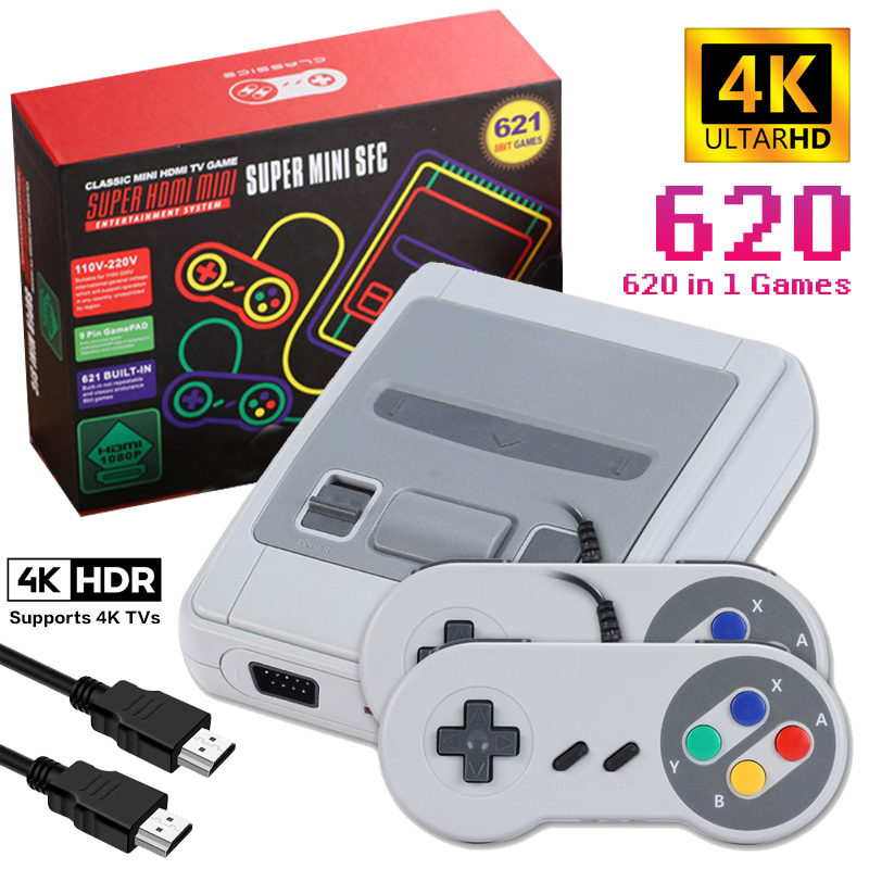 Retro Gaming Kiosk - SFC621 4K HDMI Mini Retro SNES
