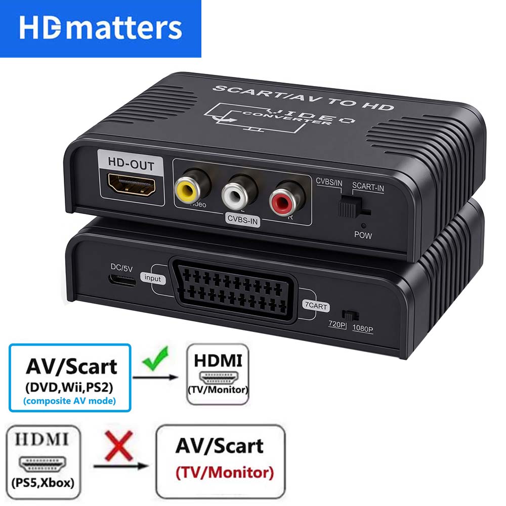 Scart to HDMI Converter 2-in-1 - đánh giá và giá Scart To Hdmi