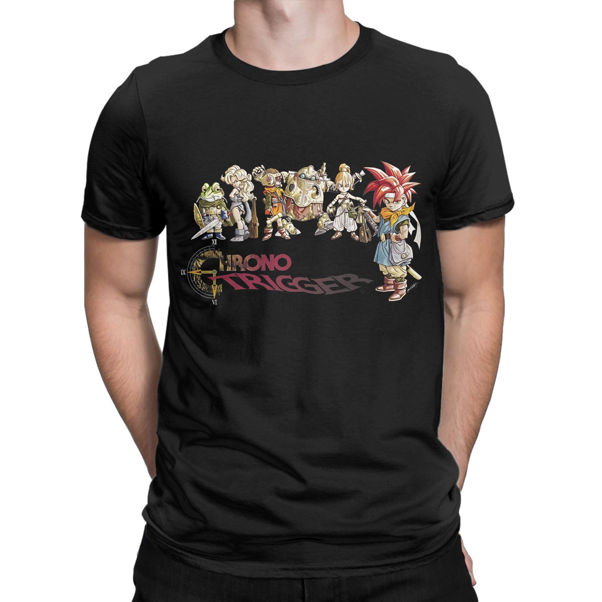 Chrono Trigger Logo Funny Grap - đánh giá và giá Retro Gaming T Shirt