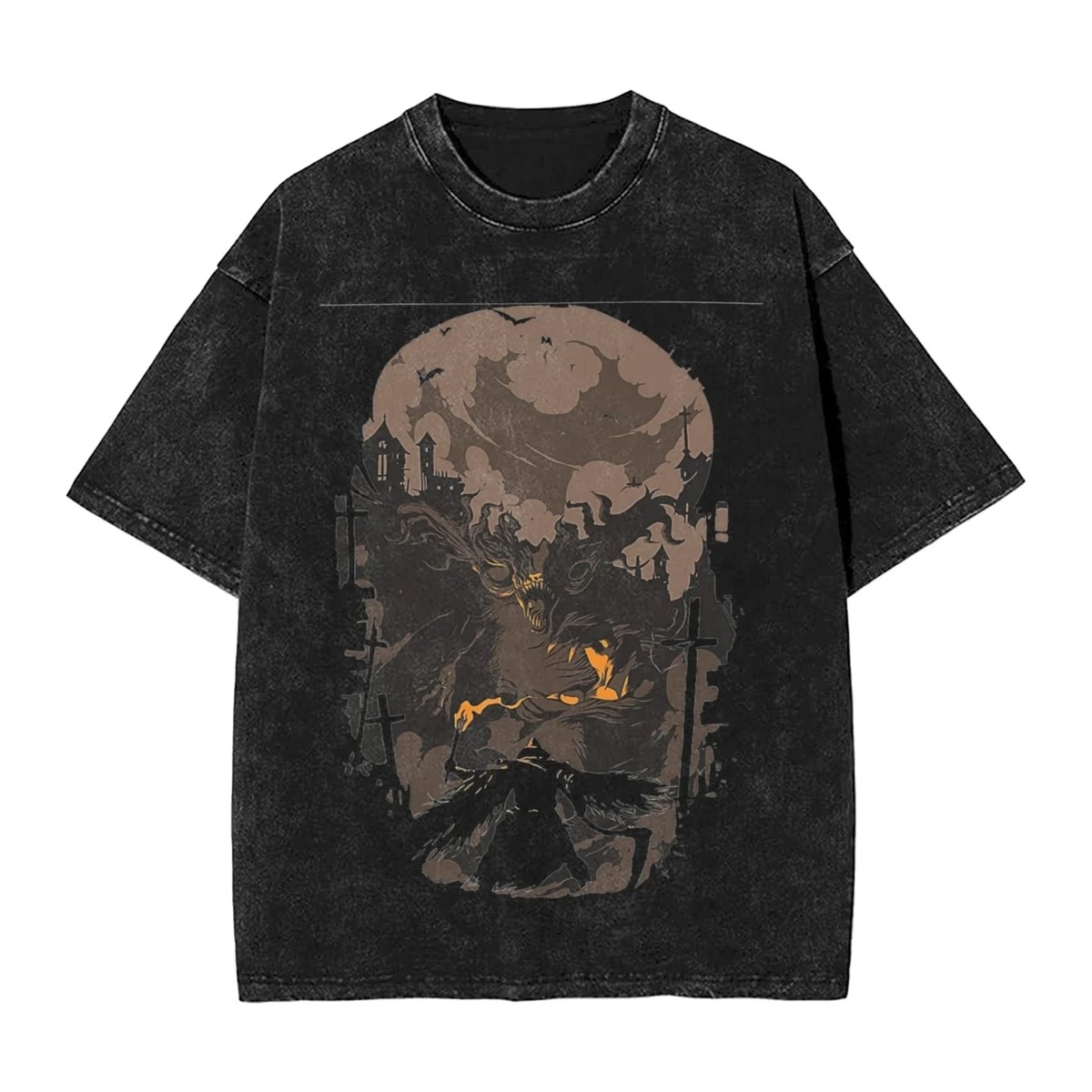 Hot Sale Cthulhu Mythos Theme  - đánh giá và giá Retro Gaming T Shirt